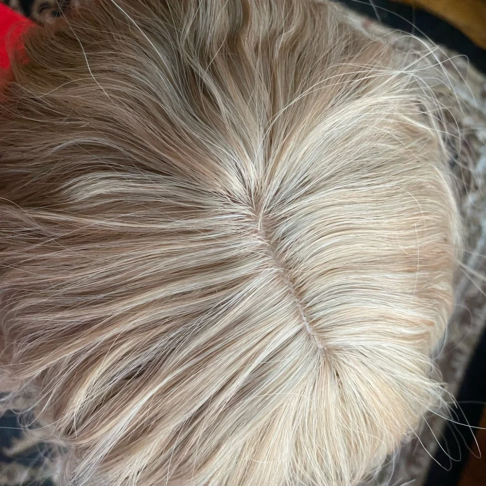 CLEARANCE born blonde short bob wig w bangs